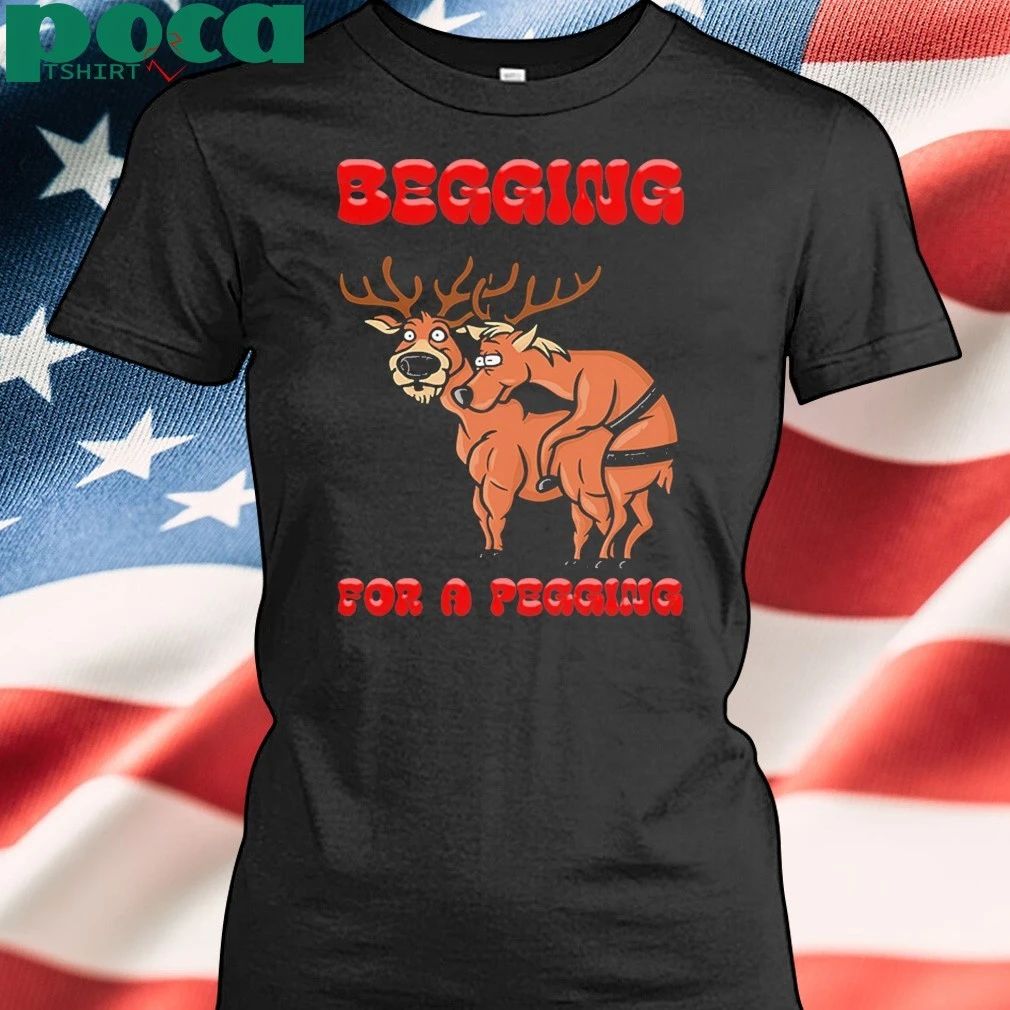 Begging For A Pegging Christmas Shirt