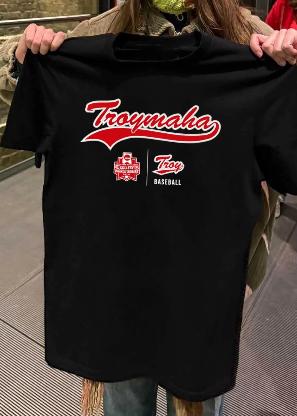 Troy Baseball NCAA College World Series Omaha Troymaha Shirt