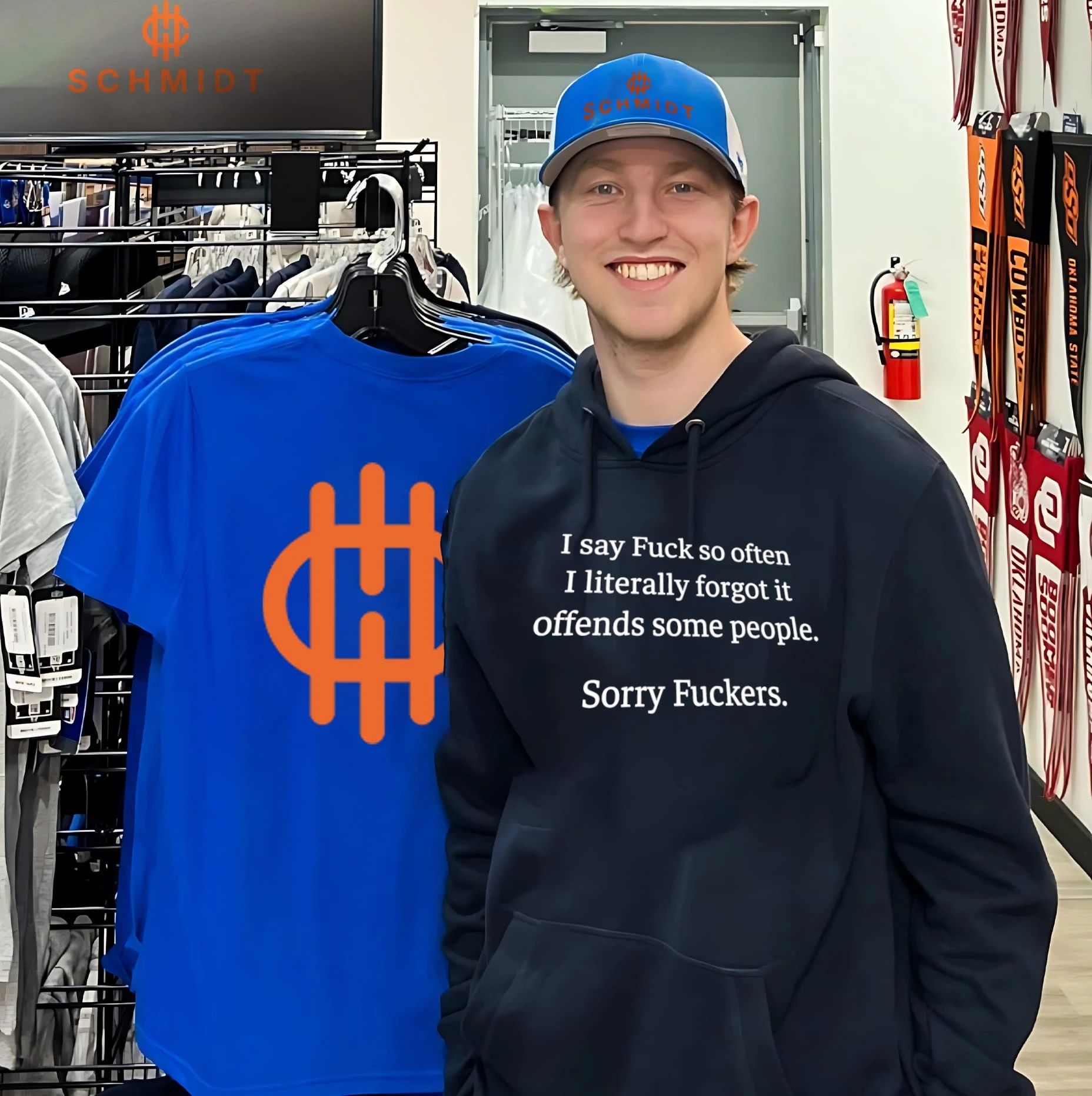 I say Fuck so often I literally forgot it offends some people sorry Fuckers shirt
