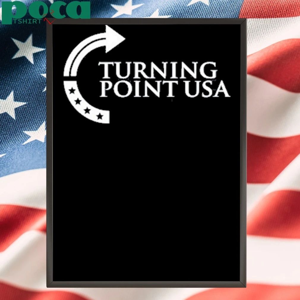 Sydney Sweeney Wearing Turning Point Usa shirt