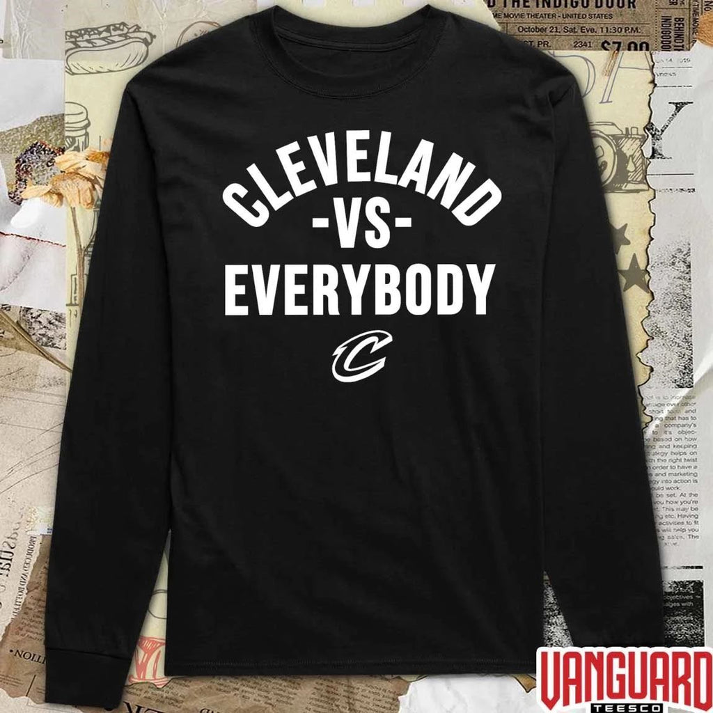Cleveland Vs Everybody Cleveland Cavaliers 2026 NBA Playoffs Basketball t-shirt