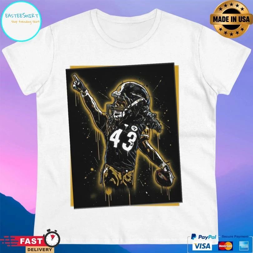 Black And Gold Goat Football 43 T-shirts