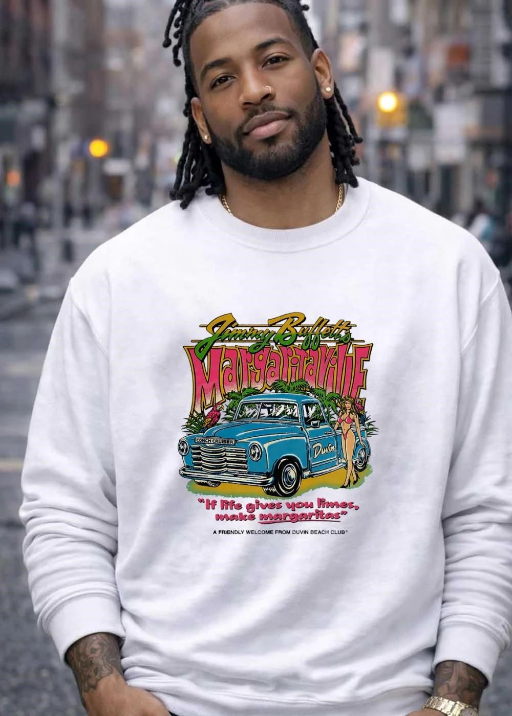 Jimmy Buffetts Margaritaville if life gives you limes make margaritas shirt