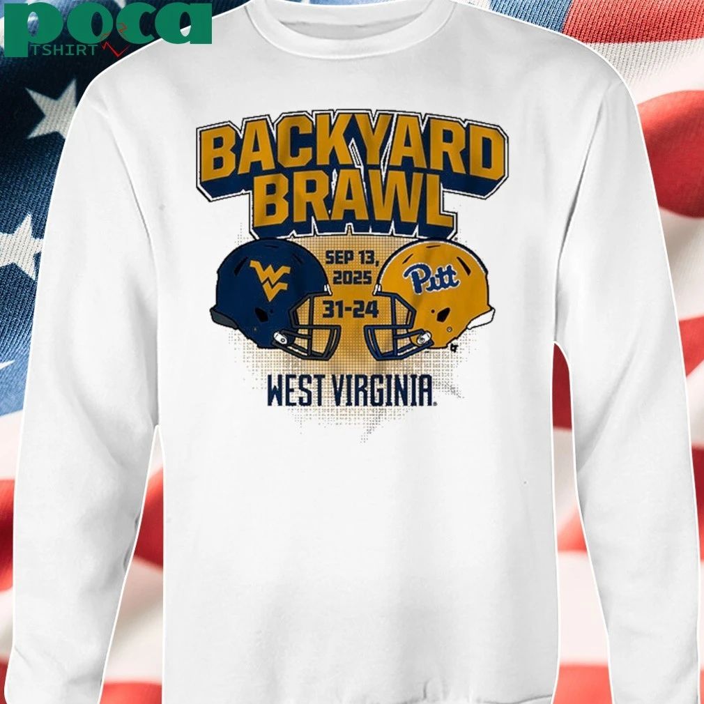 West Virginia Football Backyard Brawl Champs T-shirt