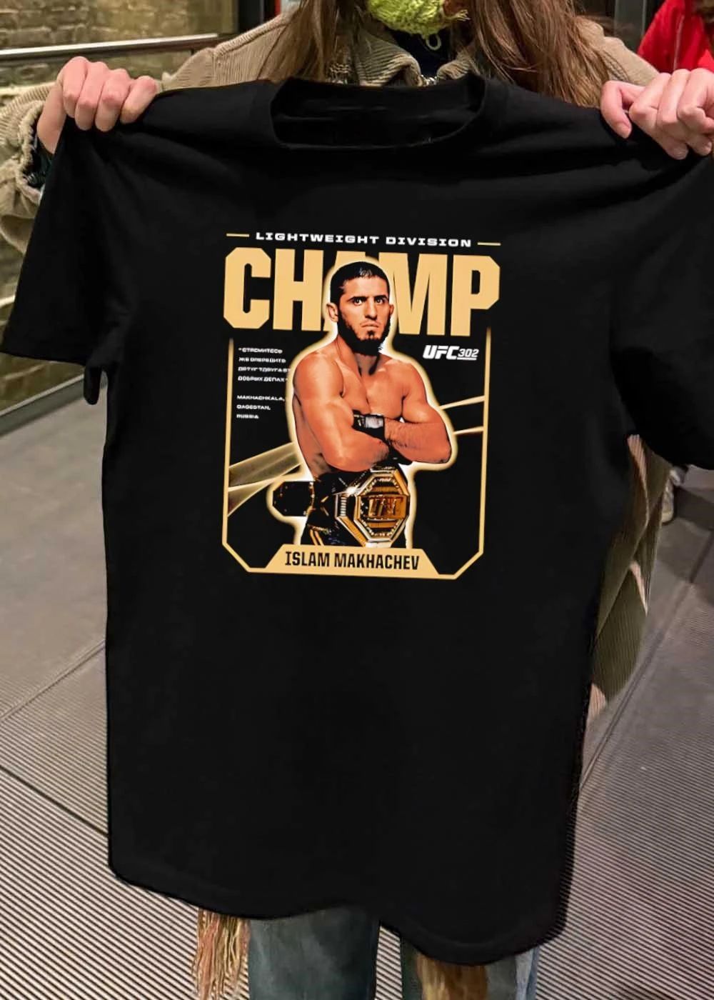 Islam Makhachev UFC 302 Lightweight Division Champ Shirt