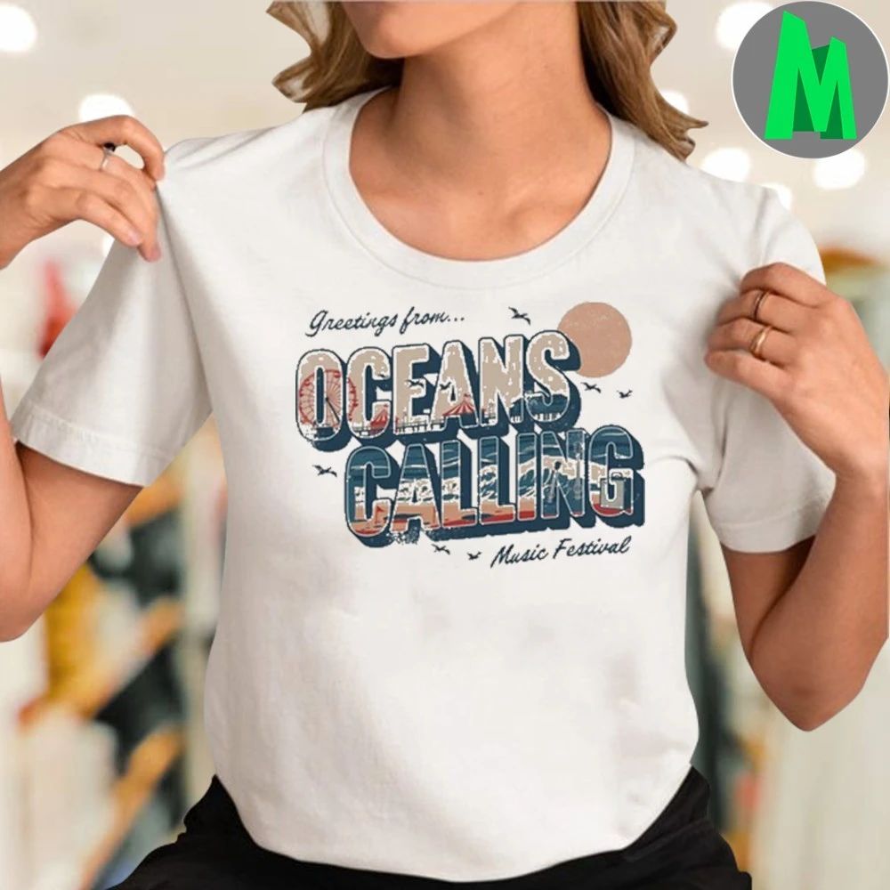Original Oceans Calling Music Festival At Ocean City Boardwalk On Sept 26-28 2025 Shirt