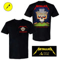 Metallica Bucharest RO 2026 Bucharest Arena Națională, Romania Limited Edition Pop Up Two Sided Shirt