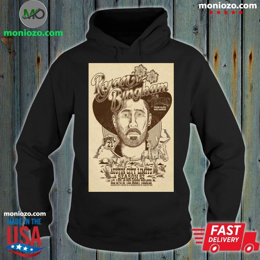 Ryan Bingham Concert Tour Austin, TX on 04-21-2026 Poster Shirt