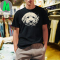 Dog Smoking Cigarette Funny Goldendoodle Meme Shirt