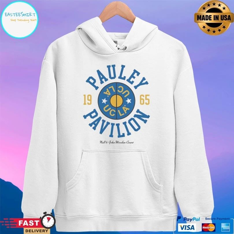 UCLA Nell And John Wooden Court Pauley Pavilion 1965 T-shirts