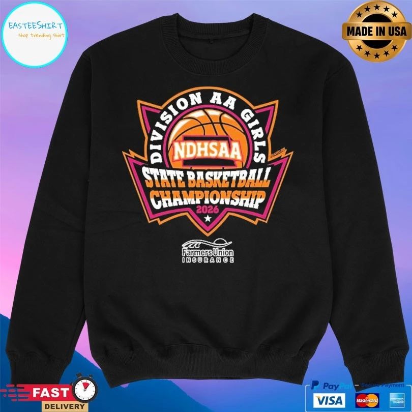 NDHSAA Division AA Girls State Basketball Championship 2026 T-shirts