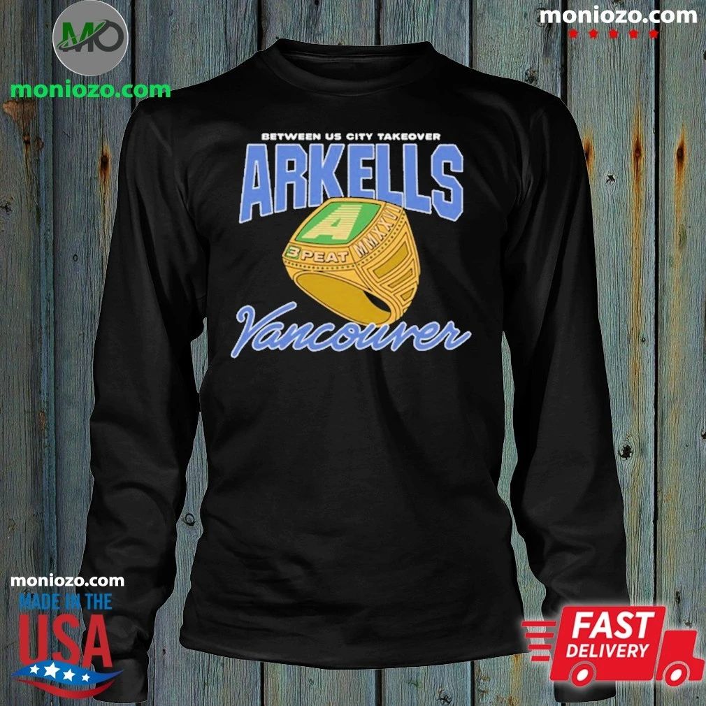 Original Arkells 3-Peat Vancouver T-Shirt