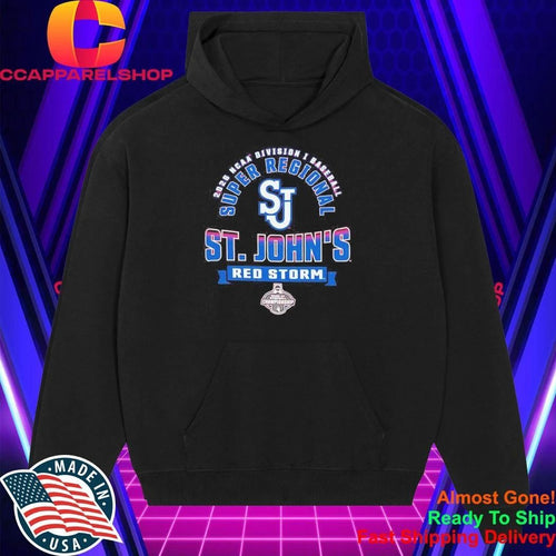 2026 St Johns Red Storm NCAA Division I Baseball Super Regional Championship Shirt