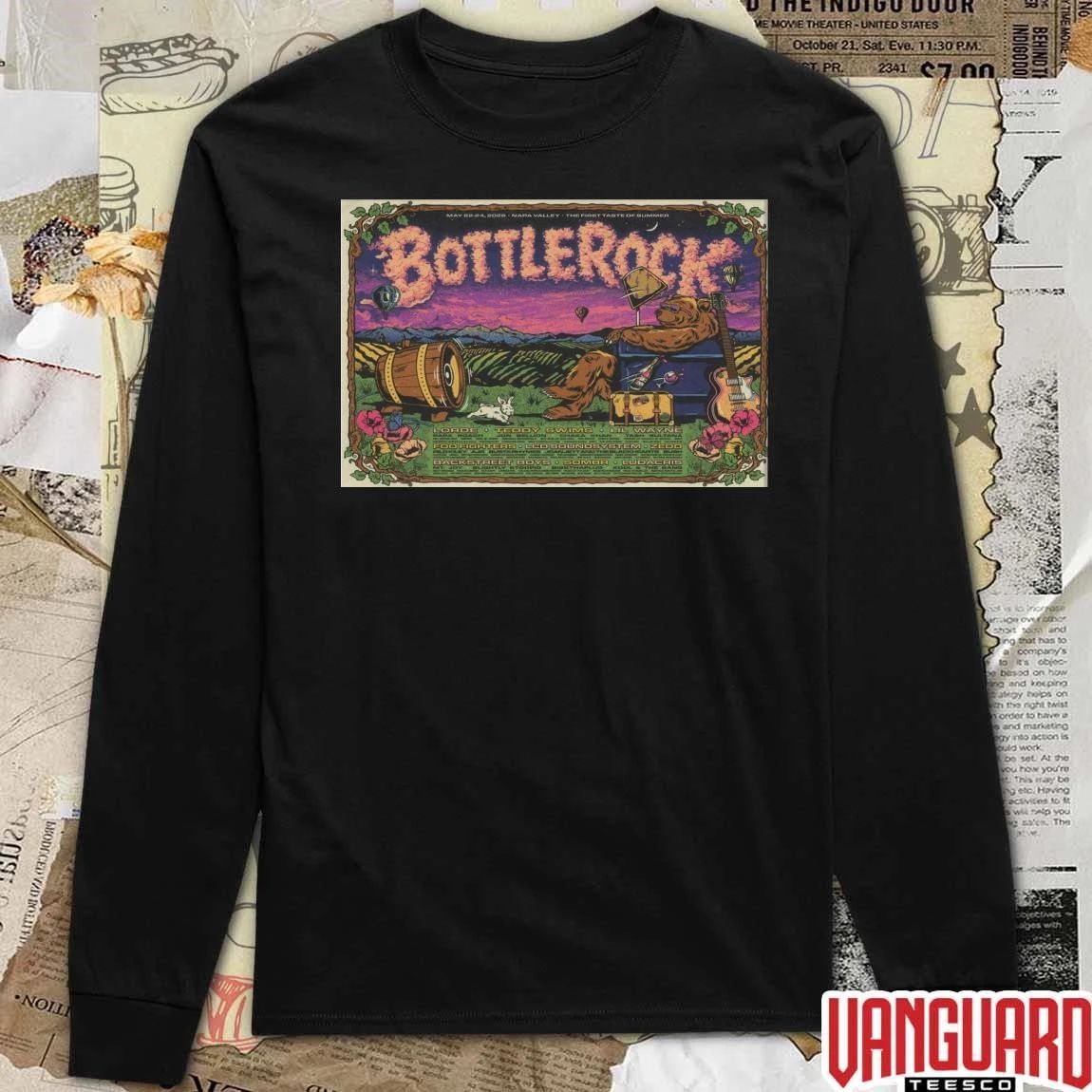 BottleRock Napa Valley The First Taste Of Summer May 22 2026 Poster t-shirt