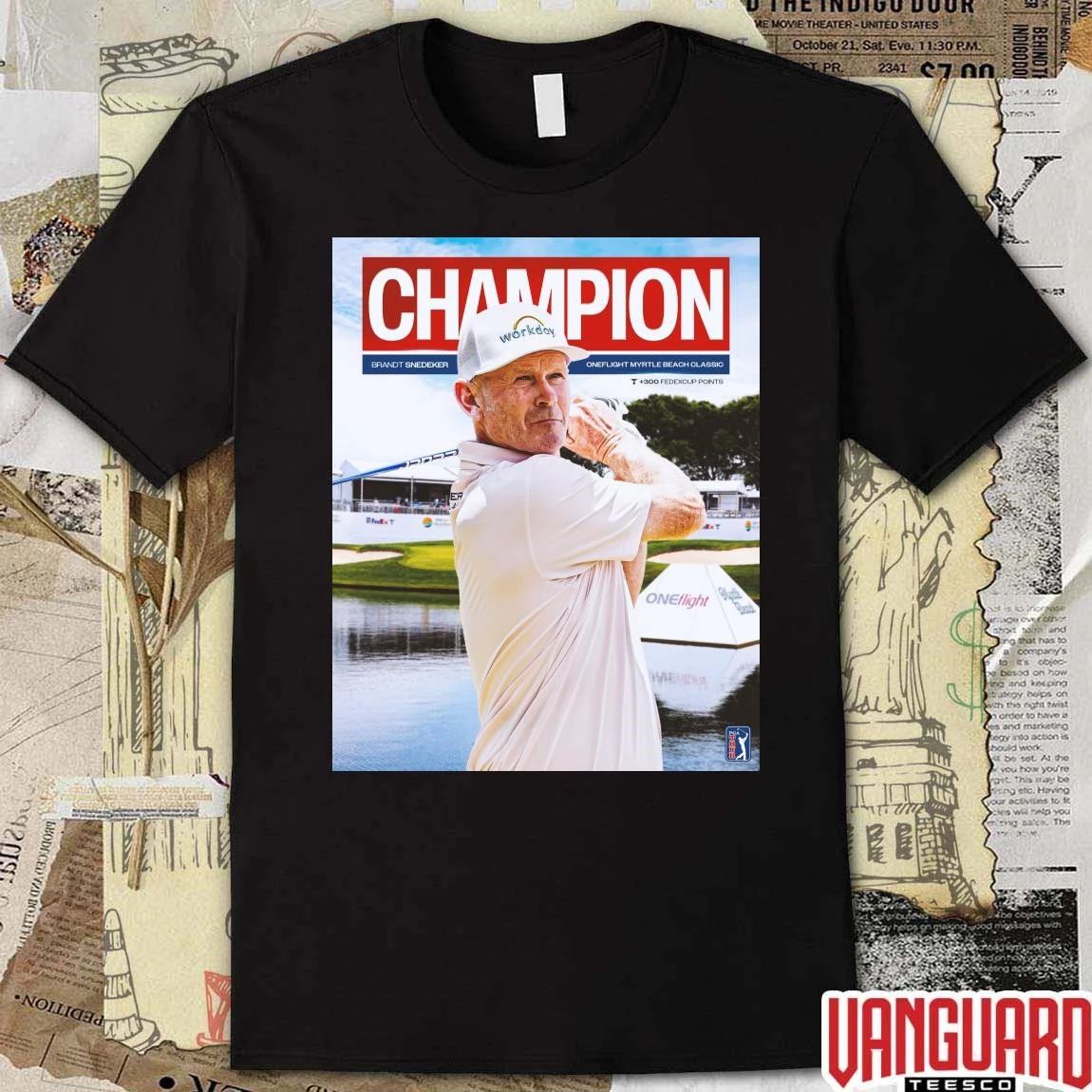 Brandt Snedeker 2026 Myrtle Beach Classic Champion PGA TOUR Poster t-shirt