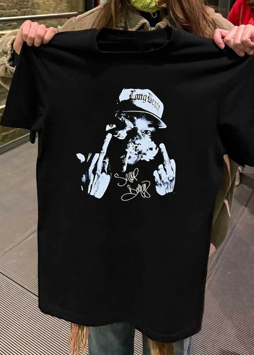 Snoop Dogg Long Beach Unfiltered Vibe Middle Fingers Up 2026 Icon Shirt