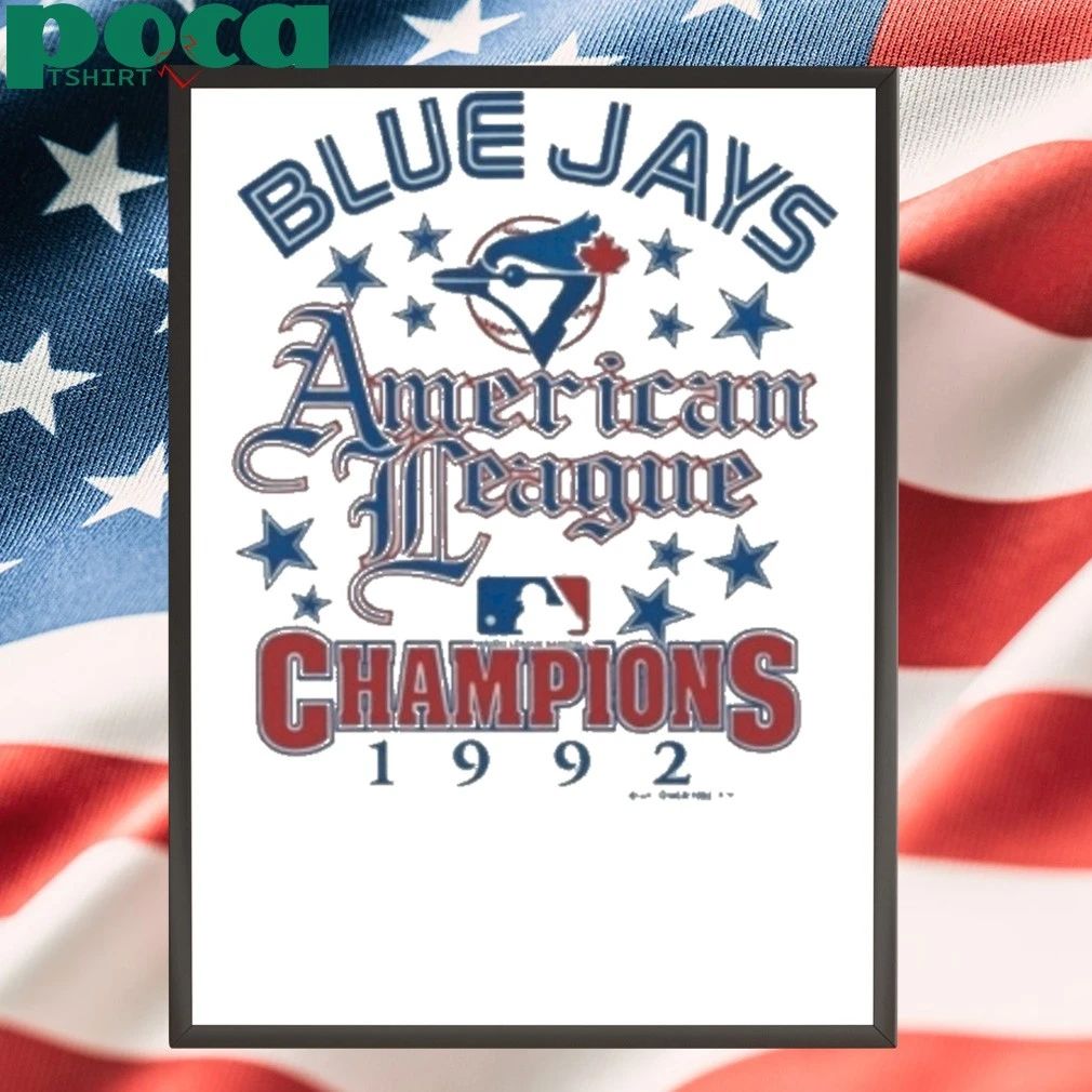 Mlb Toronto Blue Jays 1992 American League Champions Shirt