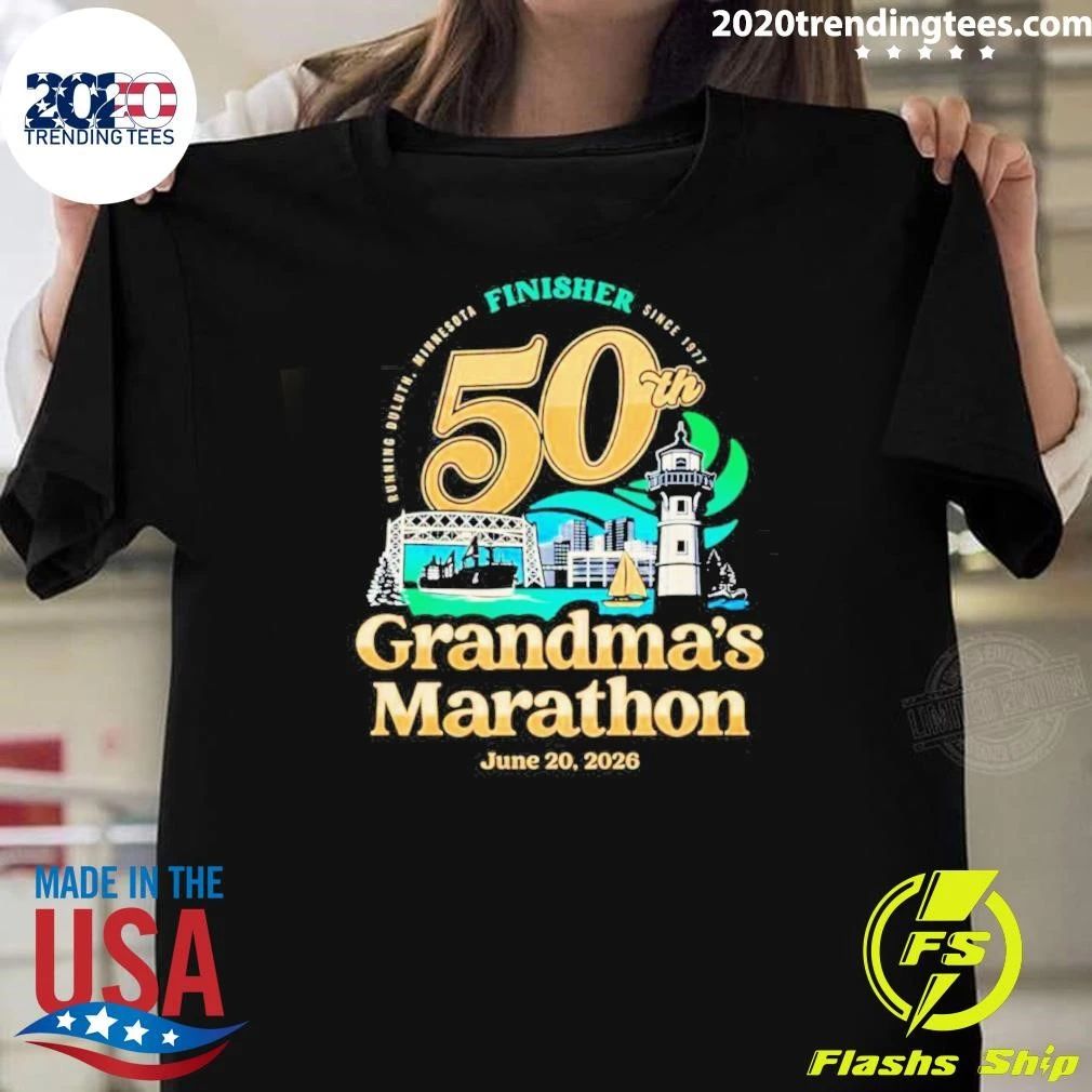 Grandma’s Marathon 50th Anniversary 2026 Finisher Shirt