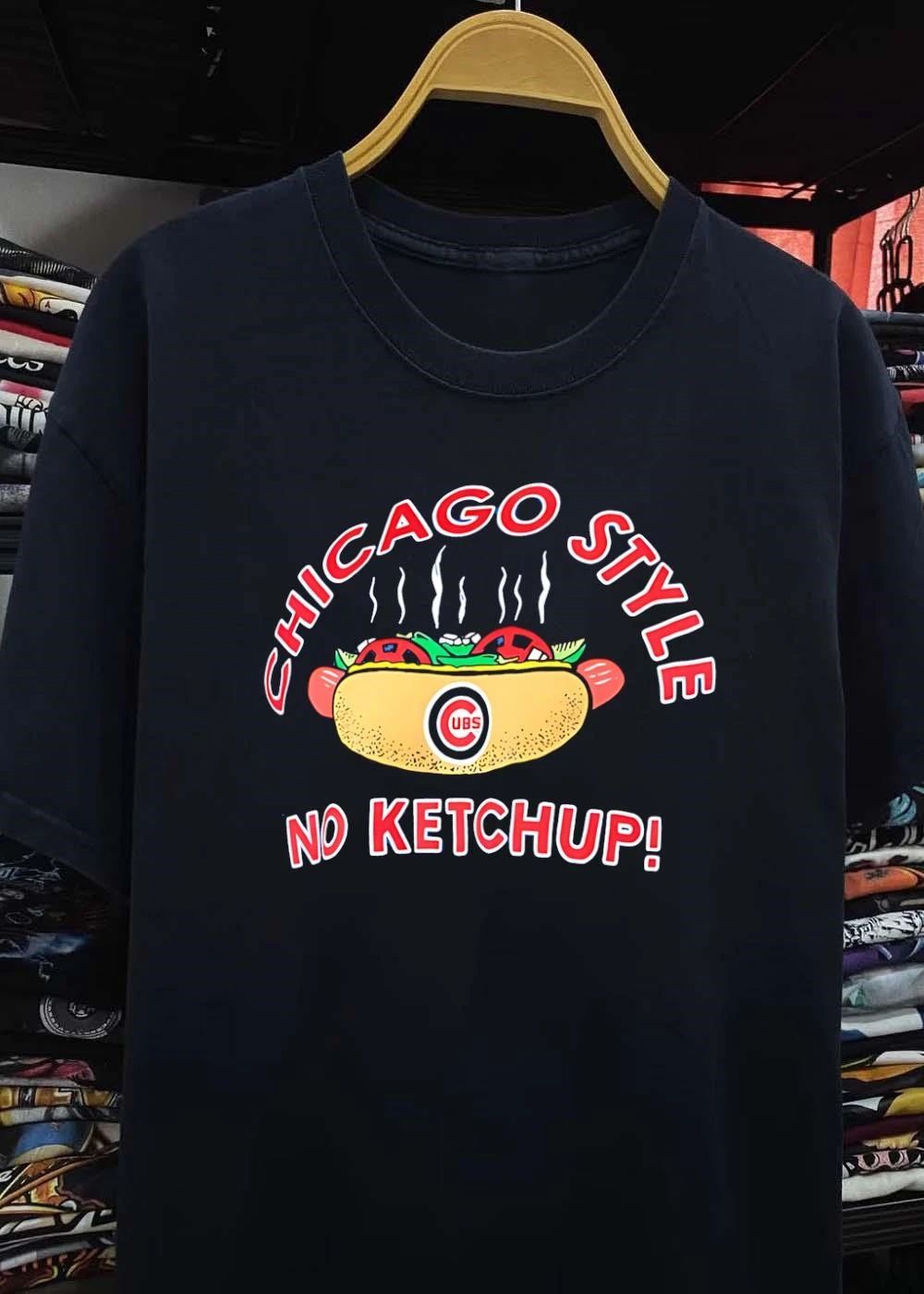 Homage 2020 Chicago Style No Ketchup Cubs T-Shirt