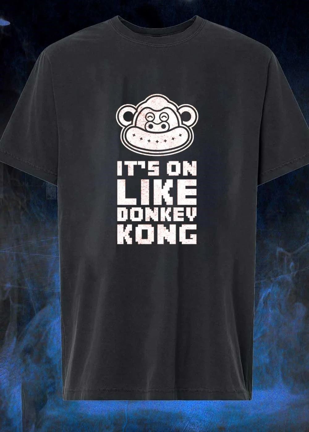 Funny Monkey Gaming It’s on Like Donkey Kong T-Shirt