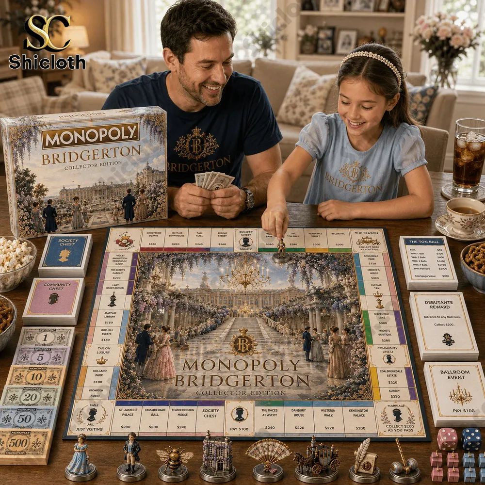Bridgerton Collector’s Edition Monopoly Board Game