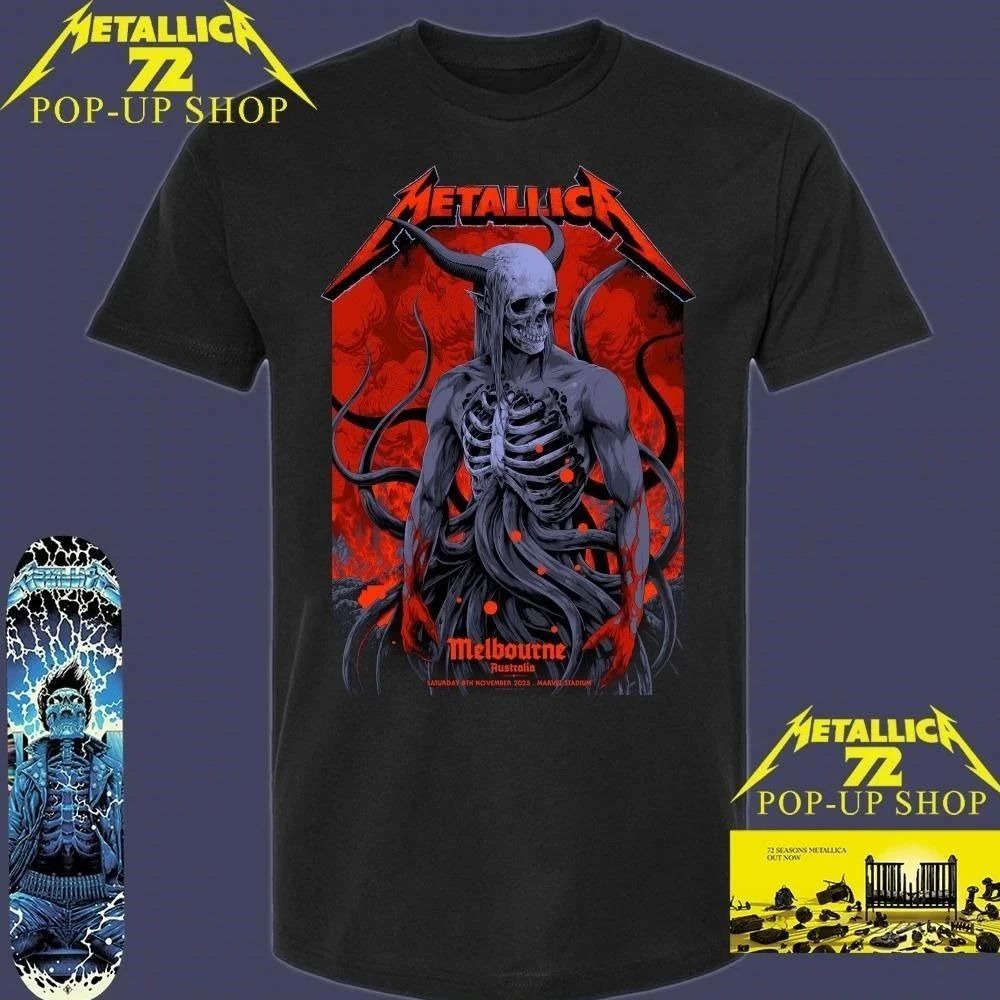 Metallica M72 Melbourne Pop-Up Shop November 8, 2025 Art By Ken Taylor Shirt