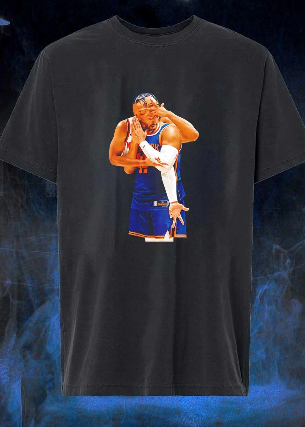 Jalen Brunson Prayer Hands Gesture New York Shirt T-Shirt