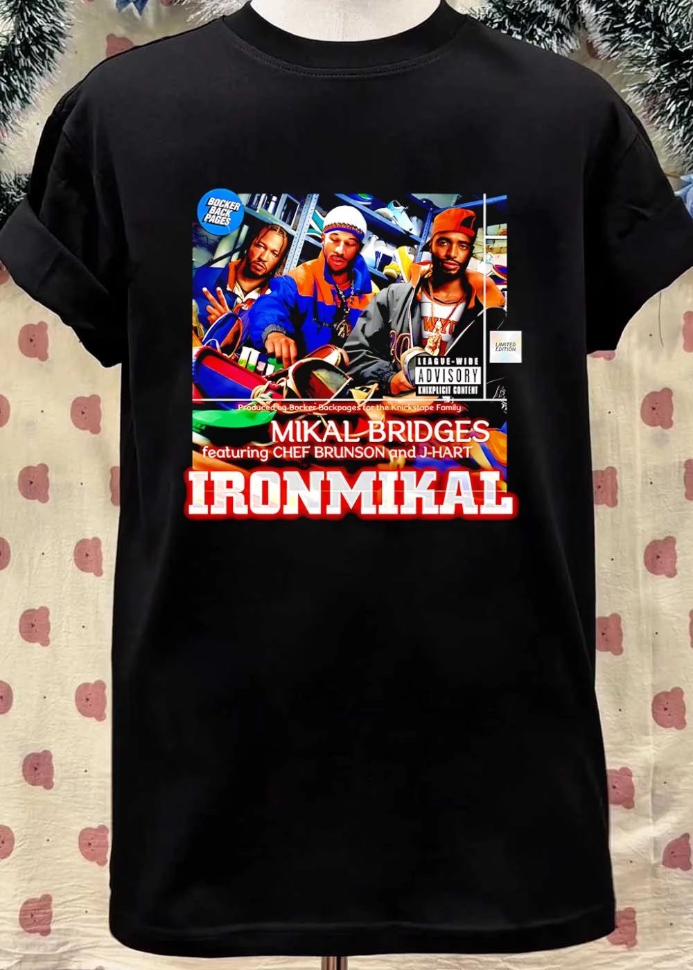Ironmikal Mikal Bridges Featuring Chef Brunson and J-Hart T-Shirt