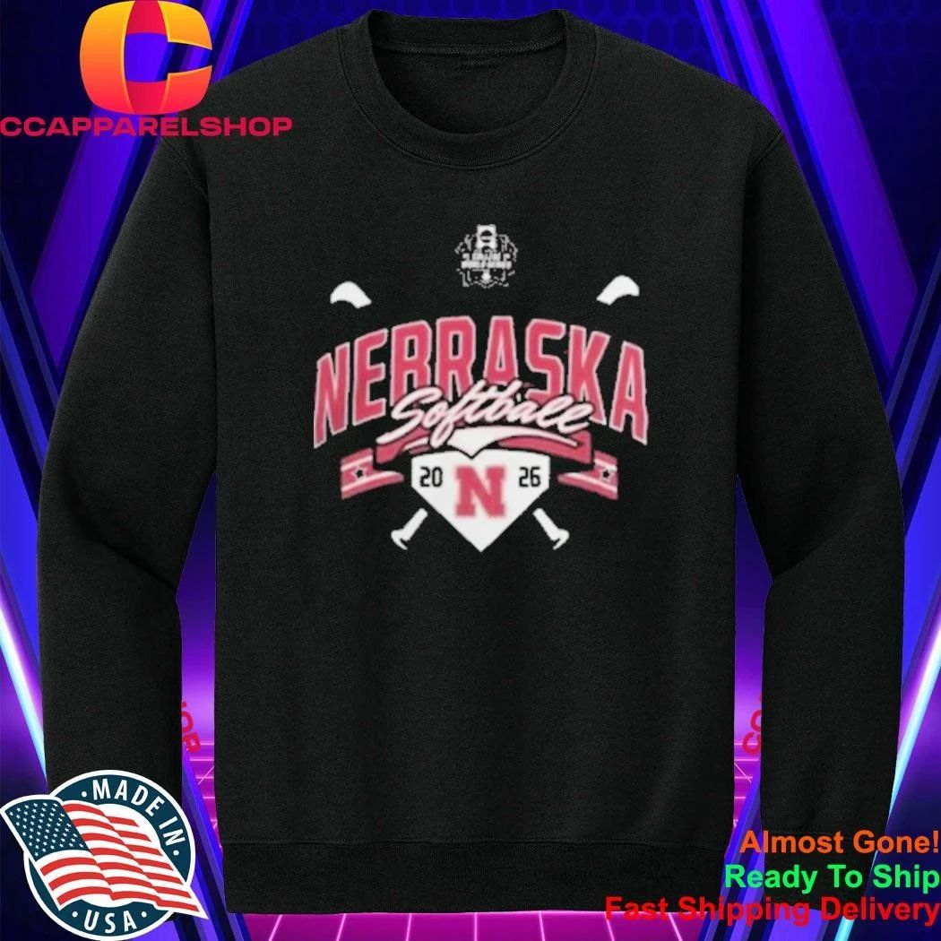 Champion Nebraska Cornhuskers 2026 NCAA Women’s College World Series Softball Shirt