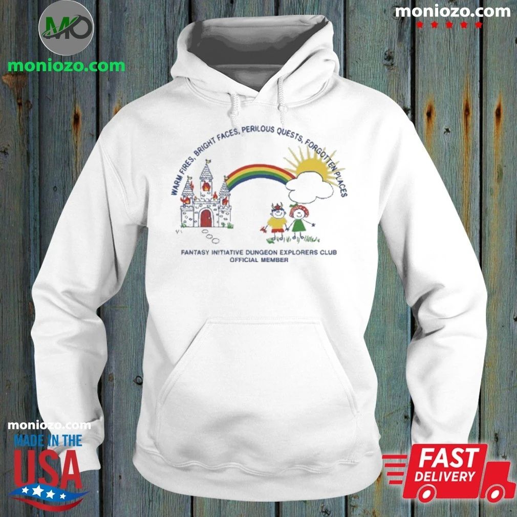 Fantasy Initiative Dungeon Explorers Club Official Member Crayon Edition For Fan Shirt