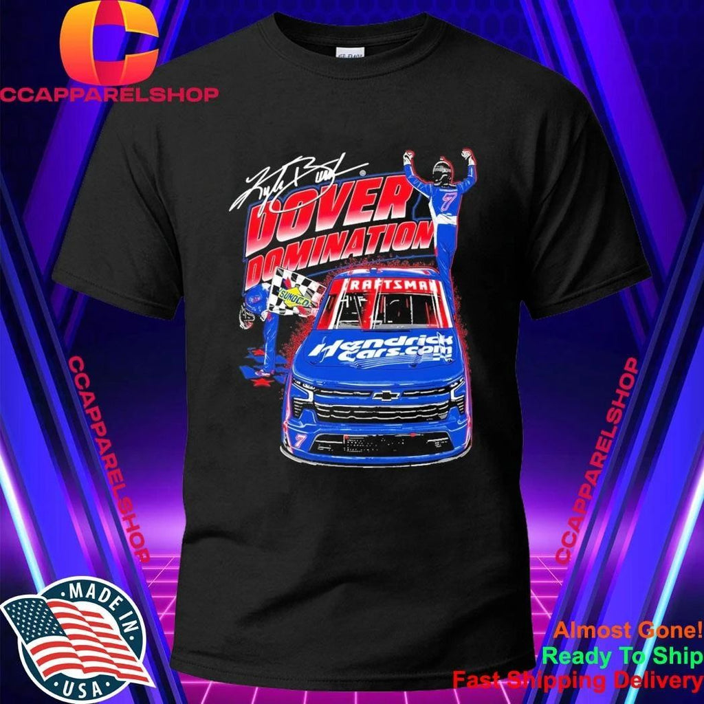 Kyle Busch Dover Domination Signature Shirt