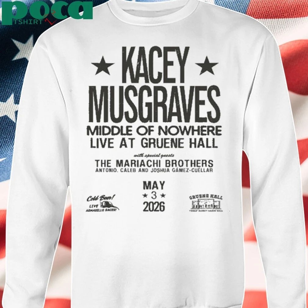 Kacey Musgraves New Braunfels Tour May 3 2026 Limited shirt