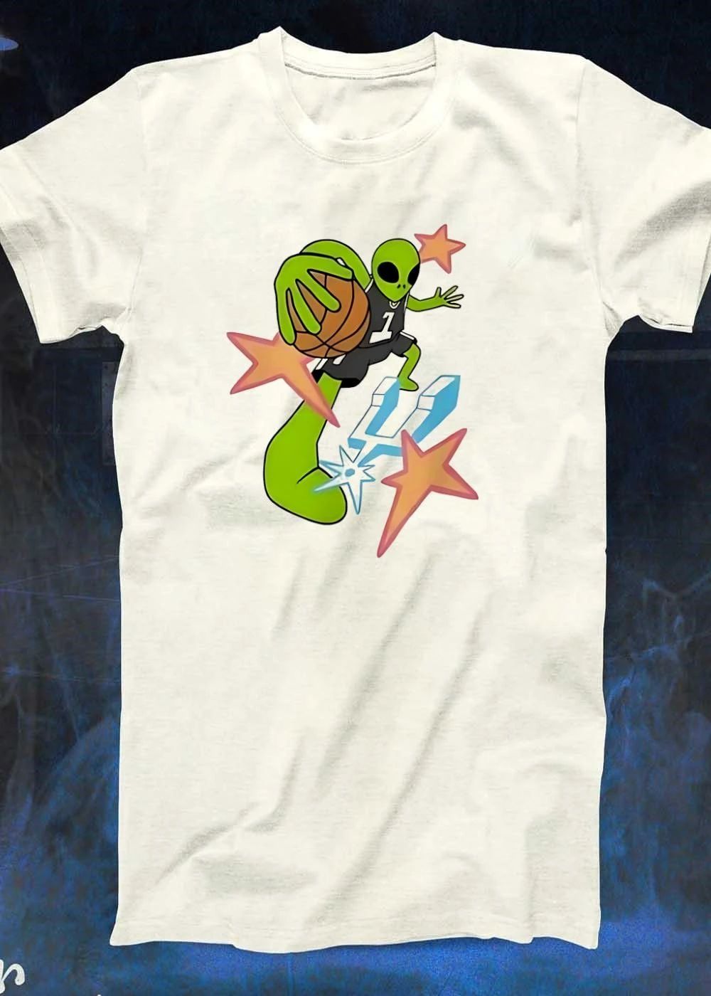 San Antonio Spurs Alien Basketball 1 T-Shirt