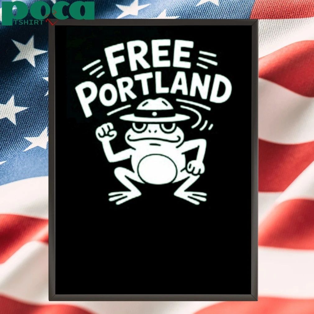 Portland Frog Against Resist Free Portland T-shirt