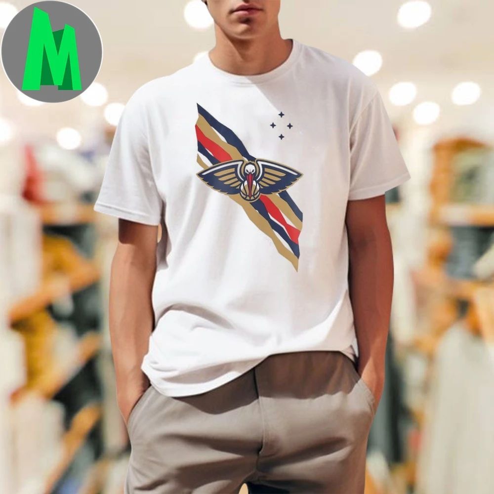 Orleans Pelicans OVO x NBA Logo 2025 Shirt
