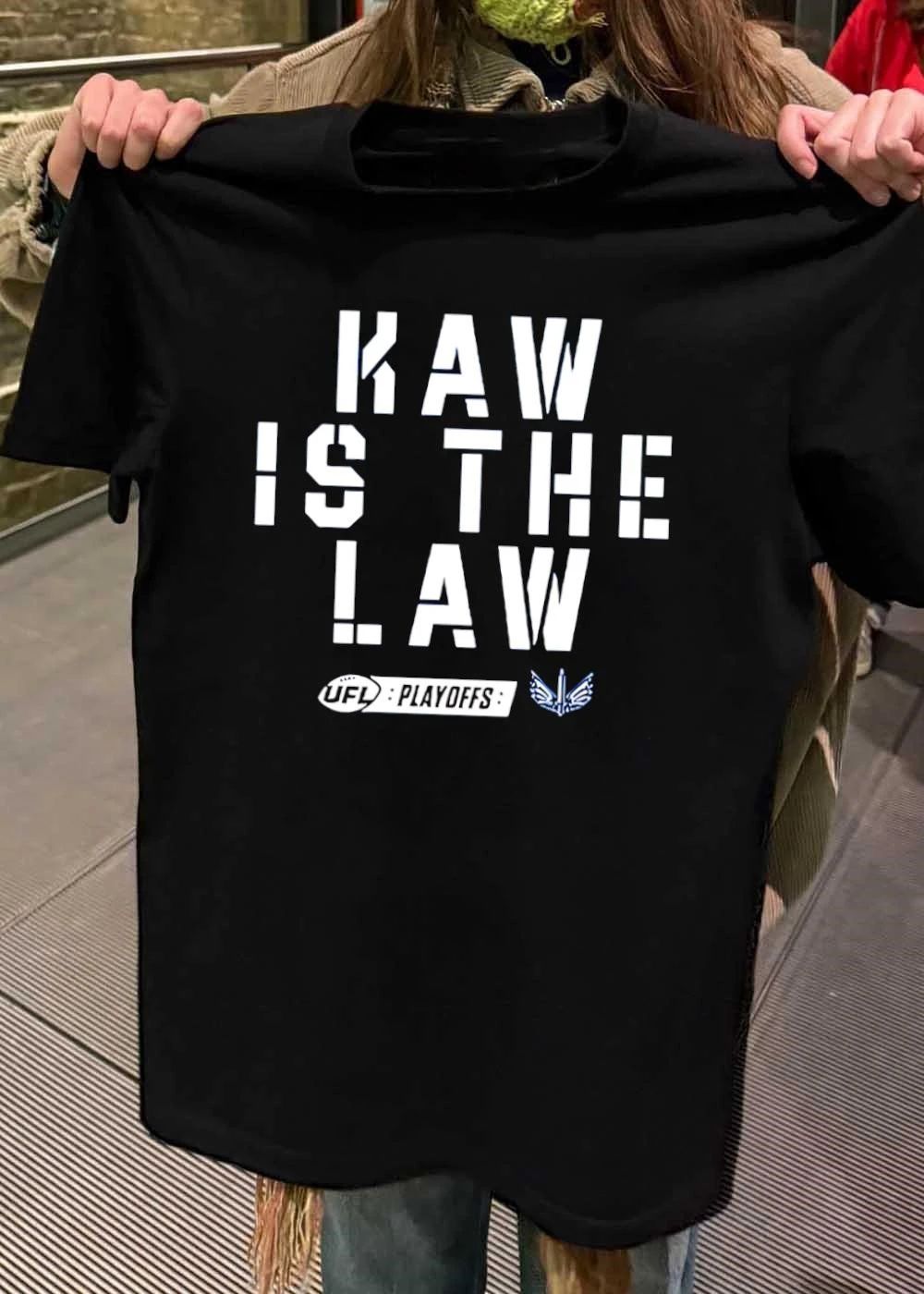 Kaw Is The Law UFL Playoffs St Louis Battlehawks shirt