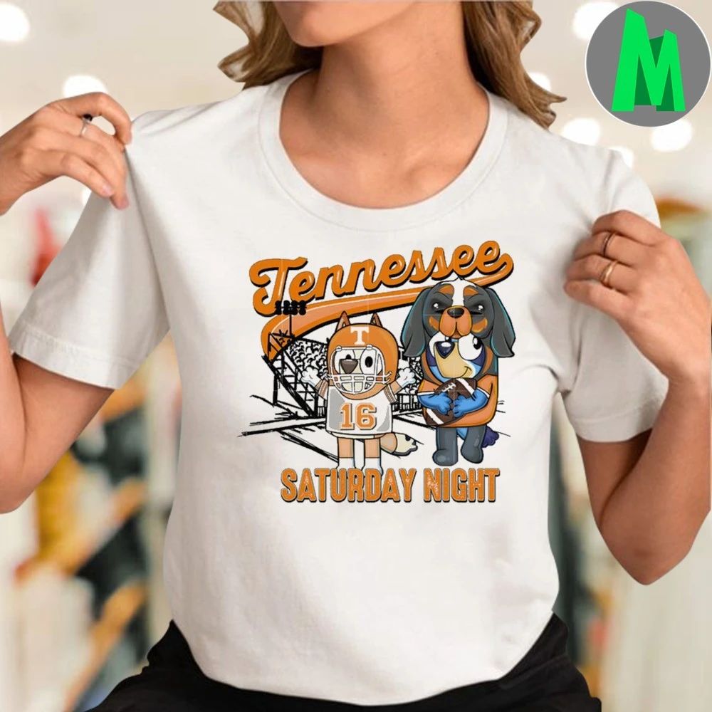 Bluey Tennessee Saturday Night 2025 Shirt