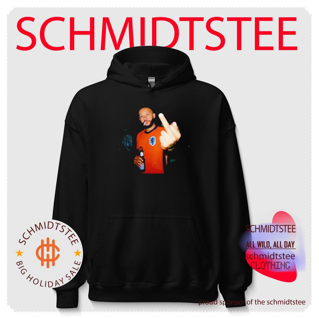 Memphis Depay Netherlands National Football Team middle finger shirt