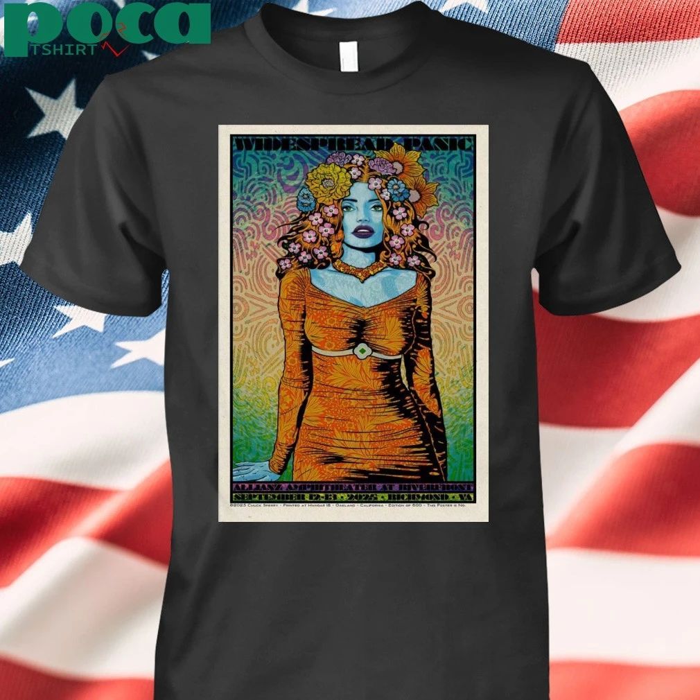 Widespread Panic Sep 12-13 2025 Allianz Amphitheater In Richmond VA Poster T-Shirt