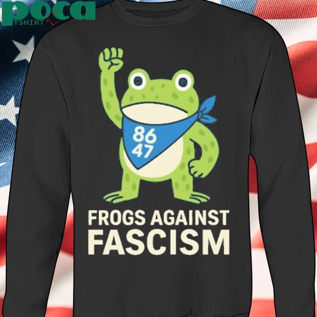 FROGS AGAINST FASCISM – I AM FROGTIFA T-Shirt