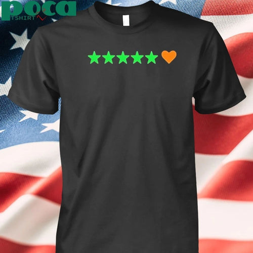 5 Stars On Letterboxd T-shirt