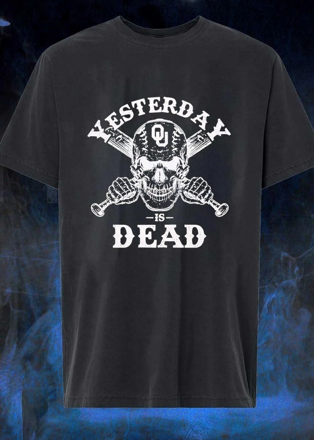 Yesterday Is Dead Oklahoma Sooners Skull shirt
