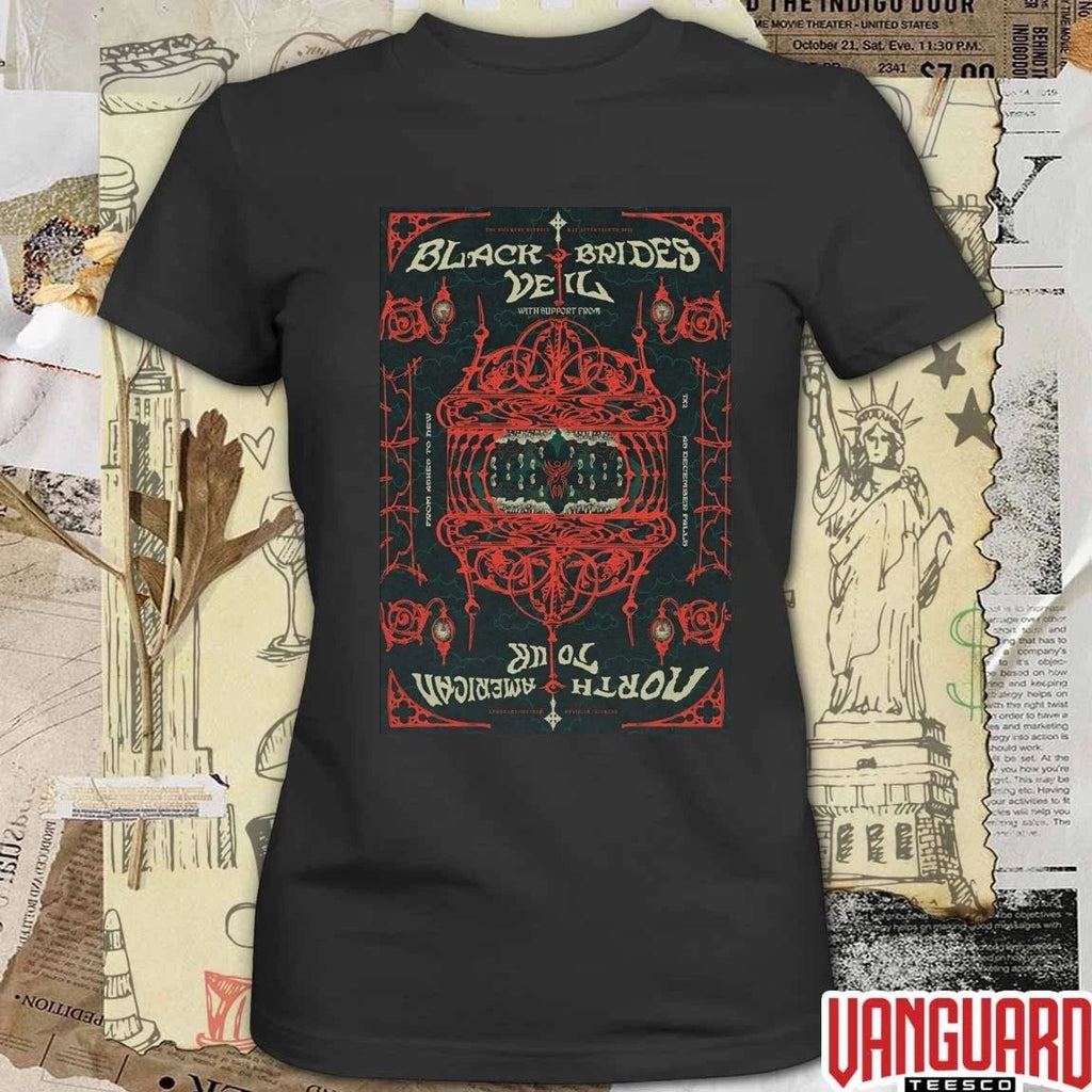 Black Veil Brides May 17, 2026 The Fillmore Detroit Poster t-shirt