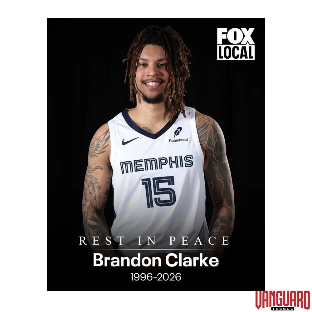 Rest In Peace Brandon Clarke 1996 – 2026 FOX 5 DC Portrait – Poster