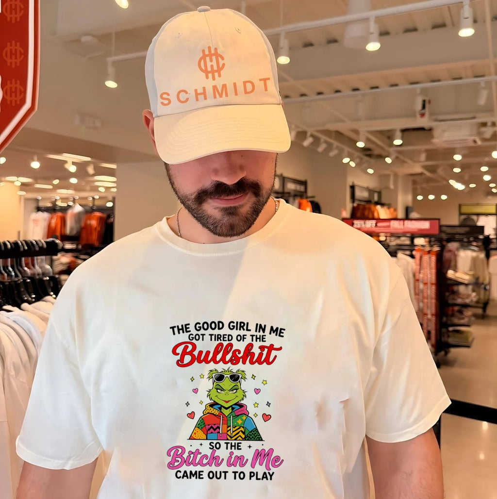 The Good Girl in Me Got Tired of the Bullshit Grinch shirt