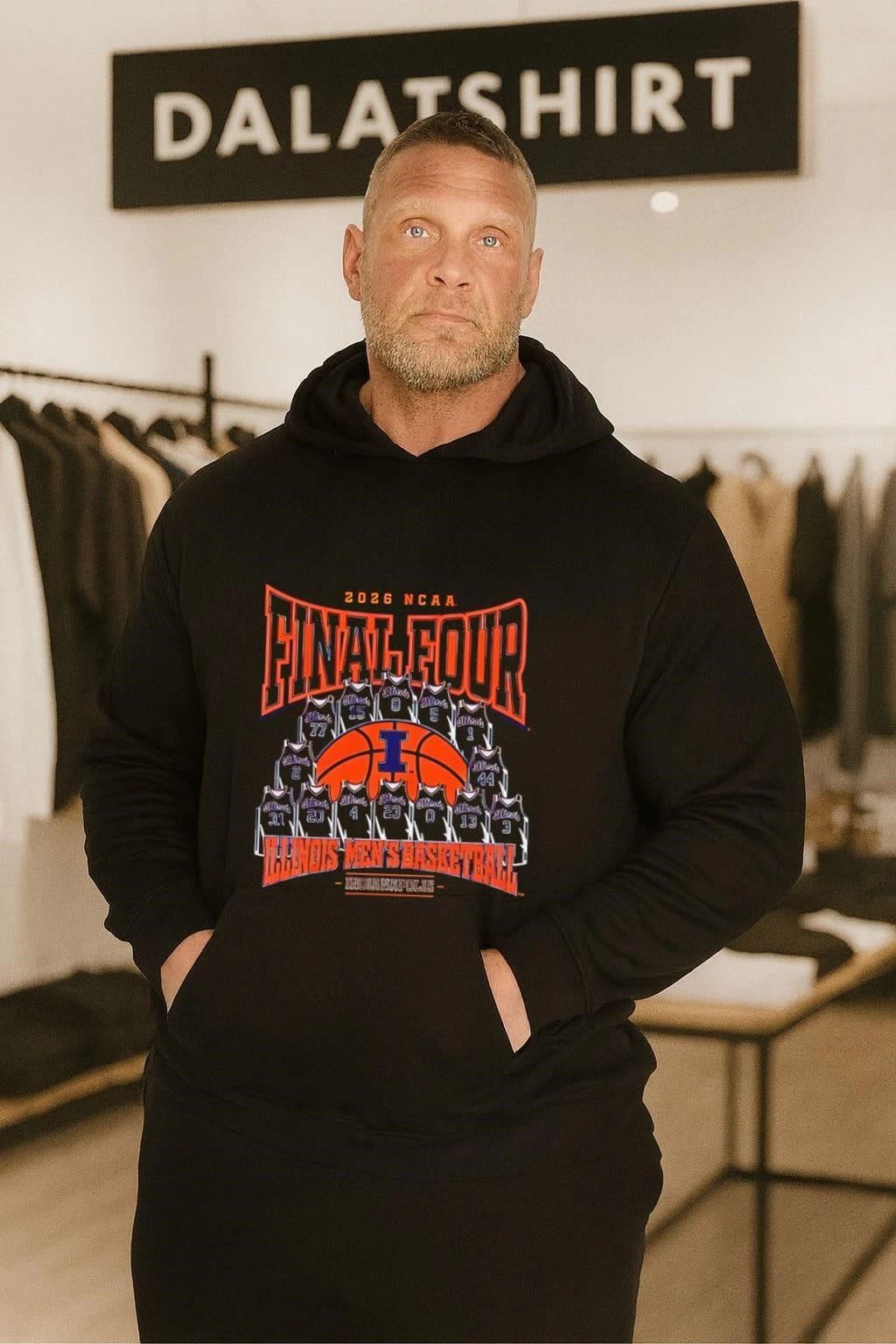 Illinois basketball 2026 final four shirt