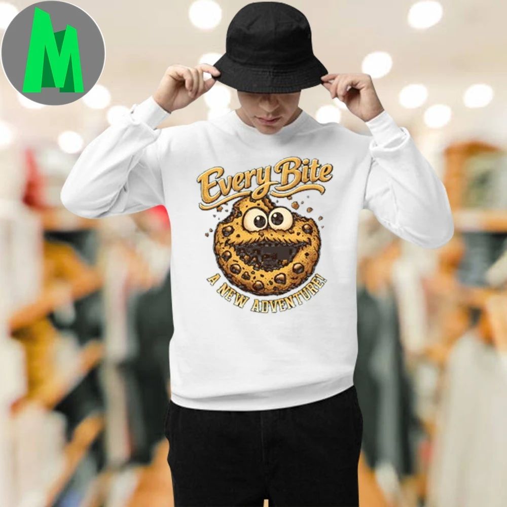 Original Cookie Monster Every Bite A New Adventure Shirt