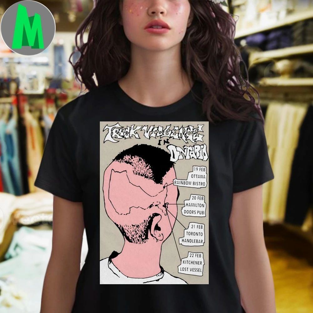 Original Truck Violence Ontario Tour Feb 2026 Poster Shirt