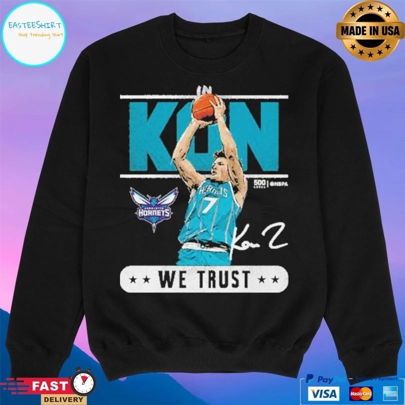 Kon Knueppel Charlotte Hornets Trust We Trust T-shirts