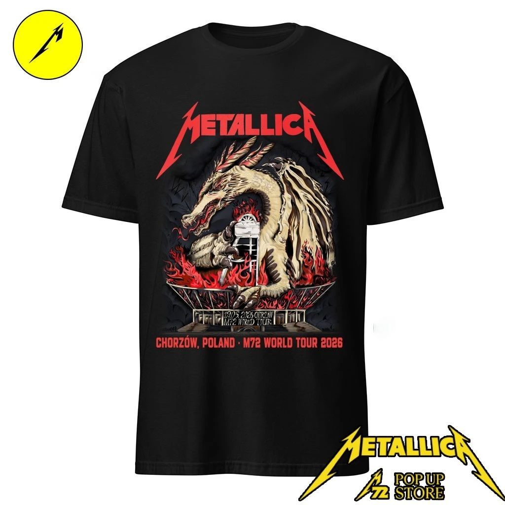 Metallica M72 Chorzów Smok Wawelski (Wawel Dragon) Shirt